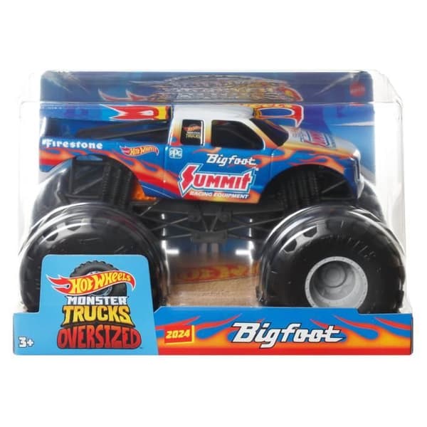 Hot Wheels - Monster Truck 1:24 (slumpmässig modell) - Liten bil - 3 år och uppåt - Hot Wheels - FYJ83