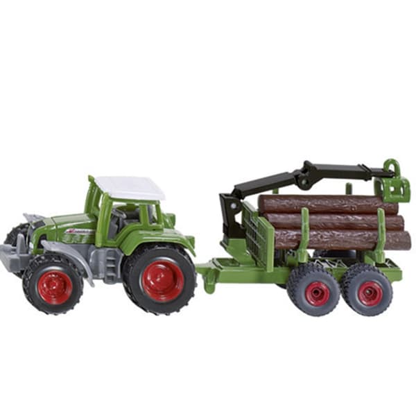 Siku 1645 Traktor + træstammer