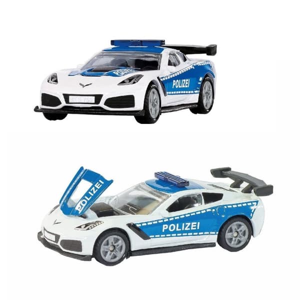 Siku 1525 Chevrolet Corvette ZR1 Police