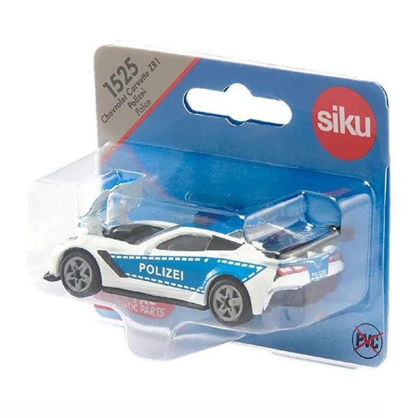 Siku 1525 Chevrolet Corvette ZR1 Police