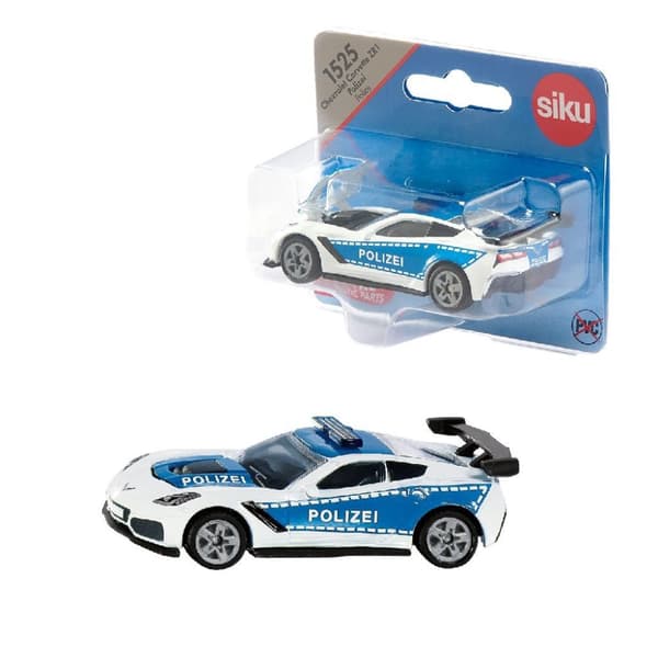 Siku 1525 Chevrolet Corvette ZR1 Police