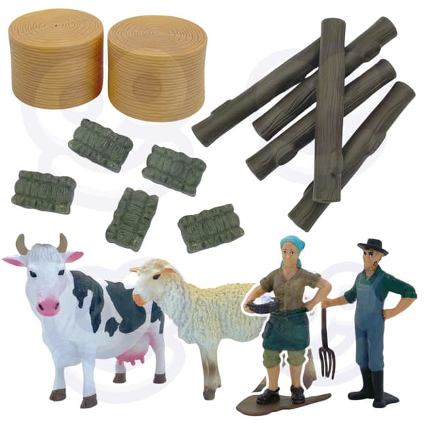 WOOPIE-maatalouskonesarja Traktoritila Mini Grow Settlement Farmers