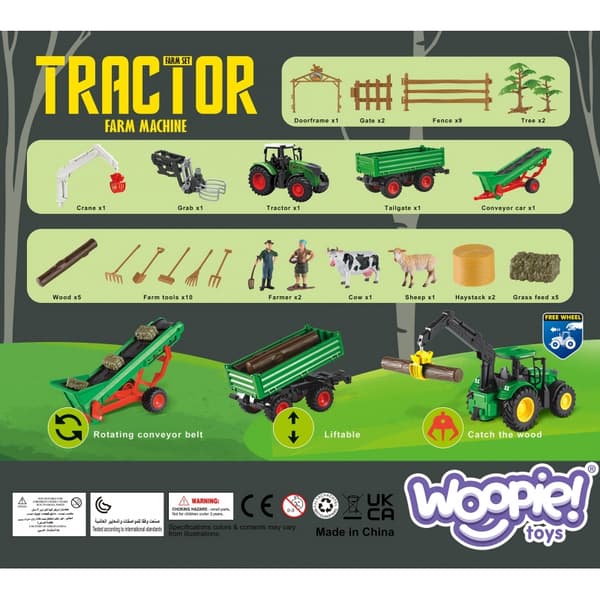 WOOPIE-maatalouskonesarja Traktoritila Mini Grow Settlement Farmers