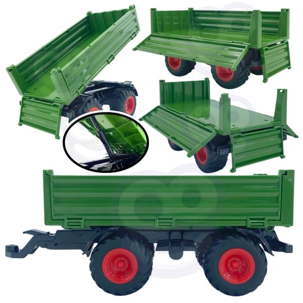 WOOPIE Mini Odla Set Traktor Djur Odla Bosättningsbönder Verktyg