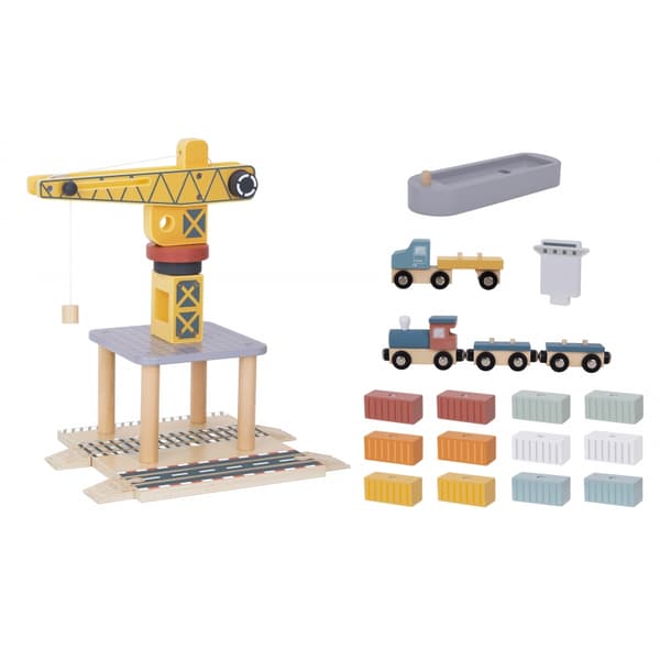 TOOKY TOY havnekranssæt i træ