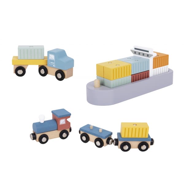 TOOKY TOY havnekranssæt i træ