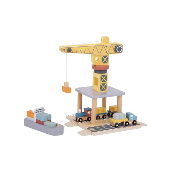 TOOKY TOY havnekranssæt i træ
