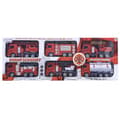 Miniatyrbild 9 av 11: WOOPIE Brandkårsbilar Set 6 i 1