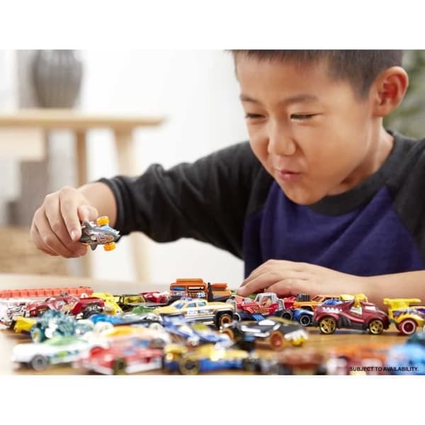Hot Wheels - 20-delars fordonsset - Små bilar - Från 3 år H7045