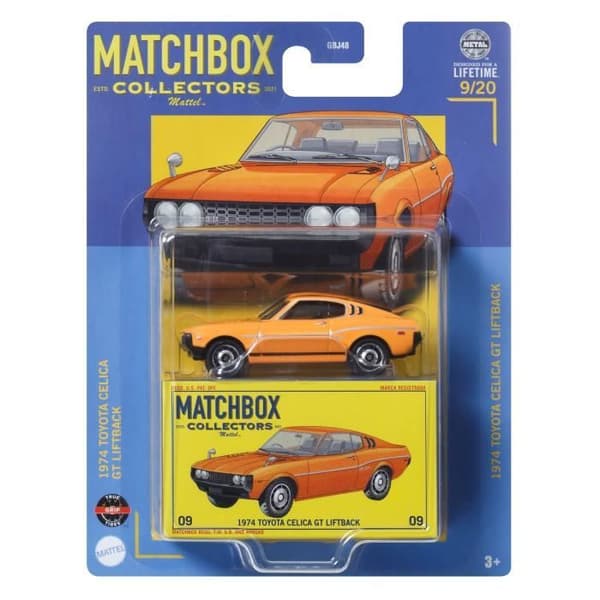 Matchbox - Keräilyauto (satunnainen malli) - Pieni auto - 3-vuotiaasta alkaen - Matchbox - GBJ48