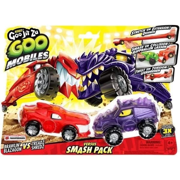 Miniatyrfordon - ÄLGLEKSAKER - GOO MOBILES - BLAZAGON VS TREADS SHREDZ