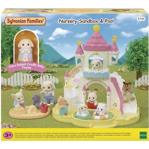 SYLVANIAN FAMILIES 5746 - Sandlådan och simbassängen för barn