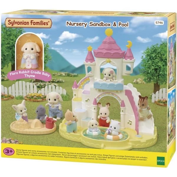 SYLVANIAN FAMILIES 5746 - Sandlådan och simbassängen för barn