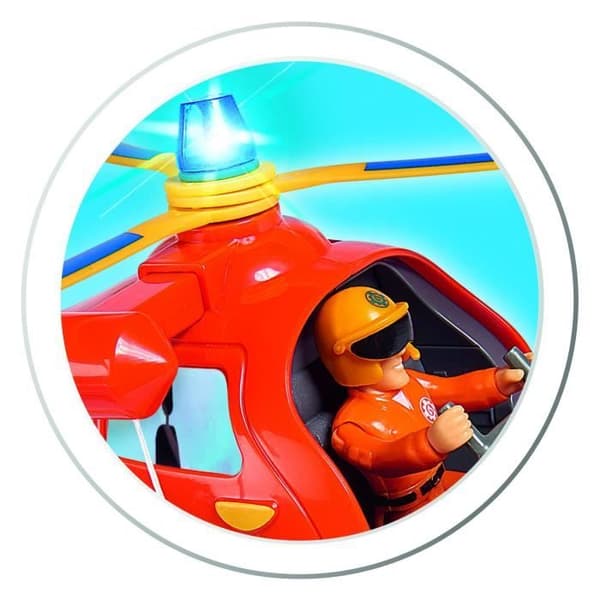 Elektroninen lelu - SIMBA - Wallaby-helikopteri - Ääni ja valo - Sisältää lisävarusteita - 3-vuotiaille ja vanhemmille