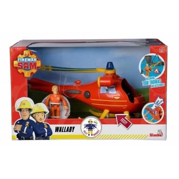 Elektroninen lelu - SIMBA - Wallaby-helikopteri - Ääni ja valo - Sisältää lisävarusteita - 3-vuotiaille ja vanhemmille