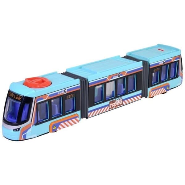 Dickie - Siemens Avenio Spårvagn - 42 cm - Riktningsbara hjul - Öppningsbara dörrar