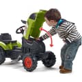 Miniatyrbillede 3 af 6: Traktor med anhænger og motorhjelm, der kan åbnes - FALK - Klasse - Fra 2 år - 100% fremstillet i Frankrig - 75% genbrugsplast