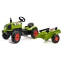 Miniatyrbillede 1 af 6: Traktor med anhænger og motorhjelm, der kan åbnes - FALK - Klasse - Fra 2 år - 100% fremstillet i Frankrig - 75% genbrugsplast