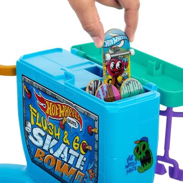 Hot Wheels Skateboard - Spola ratten: Nu kör vi! - HXL16 greppbrädeset