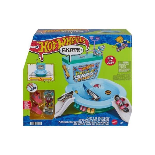 Hot Wheels Skateboard - Spola ratten: Nu kör vi! - HXL16 greppbrädeset