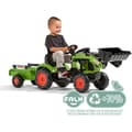Miniatyrbillede 2 af 4: Claas rendegraver med anhænger - FALK - Fra 2 år - 100% fremstillet i Frankrig - 40% genbrugsplast
