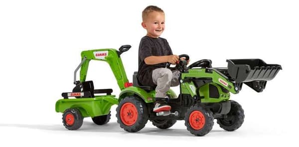 Pedalgraver - FALK - Claas - Fra 2 år - 100% Fremstillet i Frankrig - 60% genbrugsplast