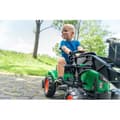 Miniatyrbillede 4 af 5: Pedalgraver - FALK - Supercharger + trailer - Fra 2 år - 100% Fremstillet i Frankrig - 40% genbrugsplast