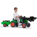Miniatyrbillede 2 af 5: Pedalgraver - FALK - Supercharger + trailer - Fra 2 år - 100% Fremstillet i Frankrig - 40% genbrugsplast