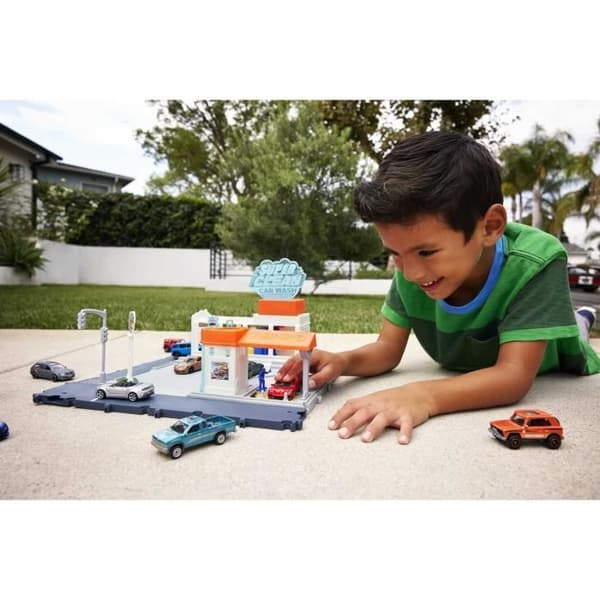 Matchbox - PlaySett MBX WaSstation - Fordon - 3 år och äldre