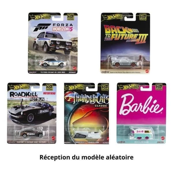 HOT WHEELS Samlarfordon Popkultur Storlek 1/64 - HXD63 - Slumpmässig Modell