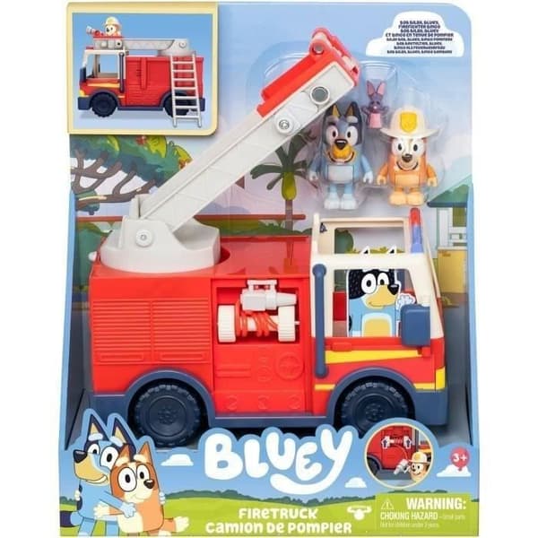 Blueys brandbil - Miniatureunivers - MOOSE TOYS - Fra 3 år