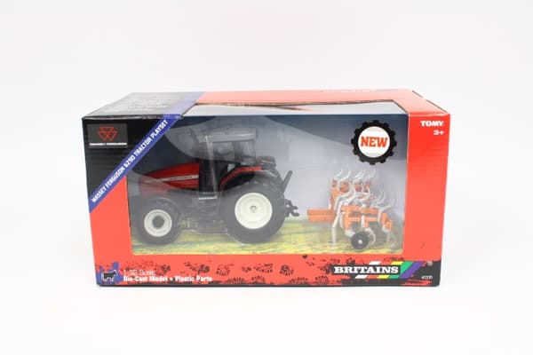 TOMY Britains Massey Ferguson -kultivaattori 43335