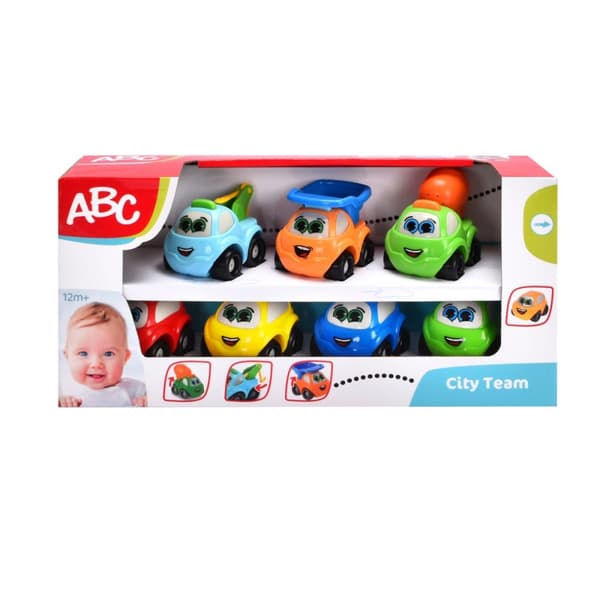ABC City Team Køretøjer 7-pak 12m+