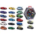 Miniatyrbillede 1 af 2: Sæt med 20 Majorette-køretøjer - Gadebil, SOS, Racing-kollektioner - Flerfarvet - Indendørs - MAJO SÆT 20 STK.