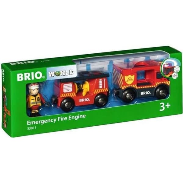 BRIO Ljud- och Ljusbrandbil - Ravensburger - Brandslang - Blandad - Från 3 år - 33811
