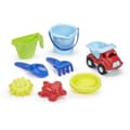 Miniatyrbild 3 av 3: Strandvagn - ECOIFFIER - 529 - Hink med sil, vattenkanna, dublett, 2 formar och 1 litet fordon
