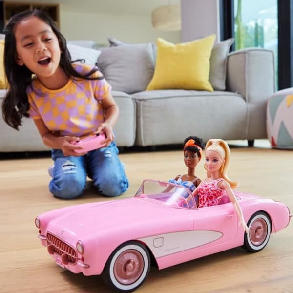 Hot Wheels Barbie Corvette Radiostyret - Fra Barbie-filmen HPW40 - Capsule Collection