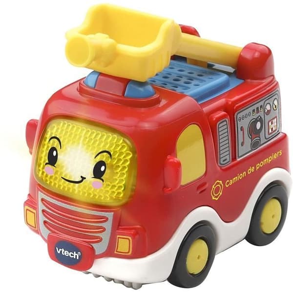 Trio redningssæt - VTECH - Tut Tut Bolides - Brandbil, traktor og helikopter - 1 til 5 år gammel