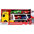 Miniatyrbillede 5 af 6: Interventionskøretøj - TURBO CHALLENGE - Transportlastbil - 1/24 - 4 sportsvogne - Tilfældig farve