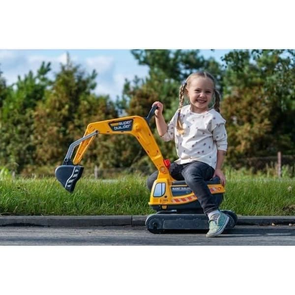 Gravemaskine - FALK - Super Builder - Fra 3 år - 100% Fremstillet i Frankrig - 360° roterende kabine