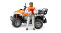 Miniatyrbillede 3 af 5: Bruder ATV med fører