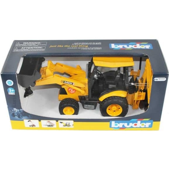 Bruder JCB MIDI CX Kaivurikuormaaja 1:16