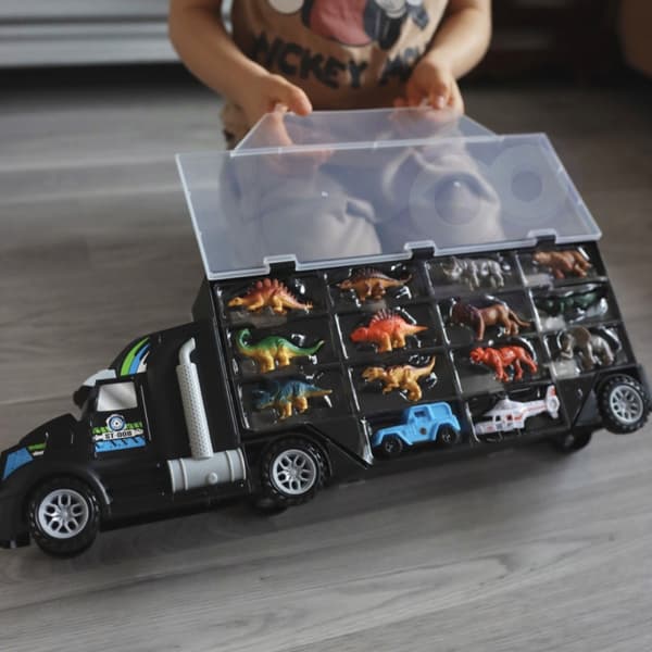 WOOPIE Autonkuljetus Dinosaurusten kuorma-auto