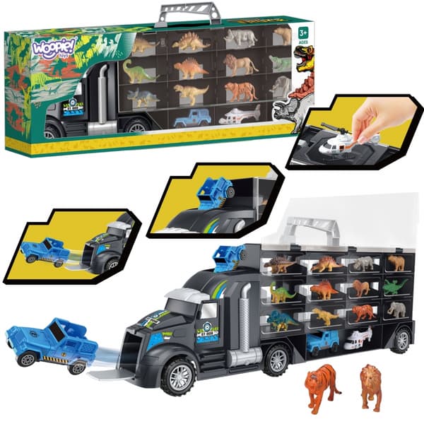 WOOPIE Autonkuljetus Dinosaurusten kuorma-auto
