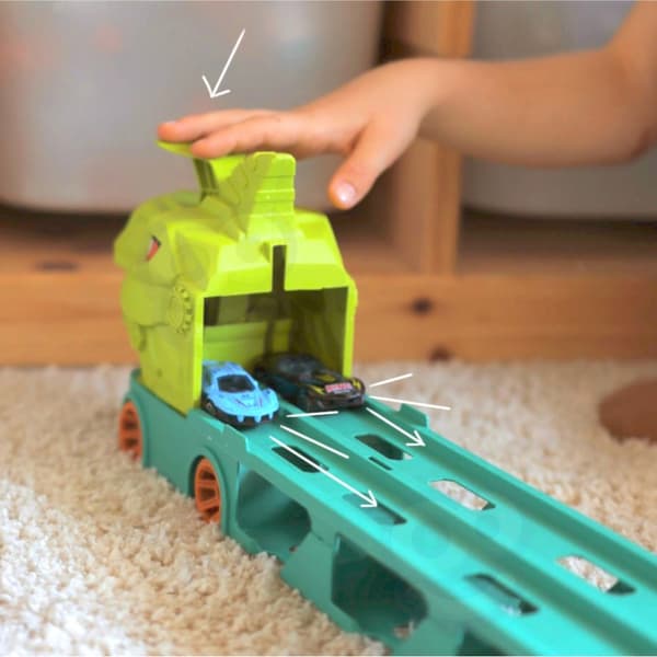 WOOPIE Toy Truck Dinosaur Track 2,1 m autoille