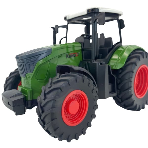 WOOPIE Traktor med Gummihjul – Grön