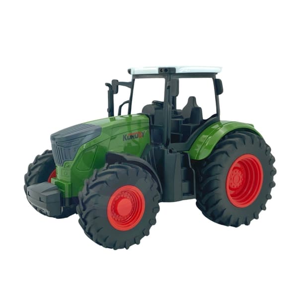 WOOPIE Traktor med Gummihjul – Grön