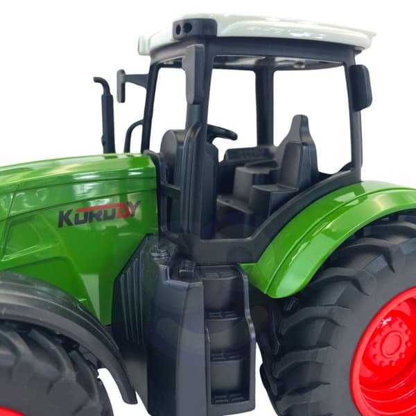 WOOPIE Traktor med Gummihjul – Grön