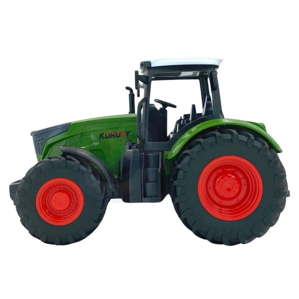 WOOPIE Traktor med Gummihjul – Grön