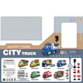 Pikkukuva 3 / 4: WOOPIE Roska-auto CITY TRUCK ääni- ja valotehosteilla